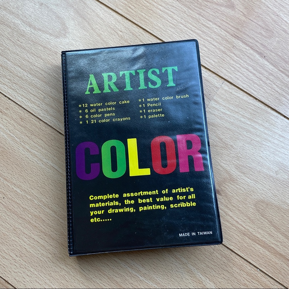 90s vintage artist set